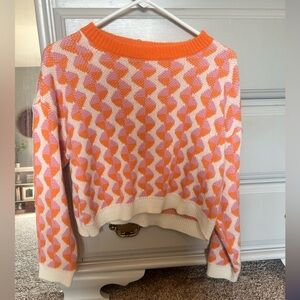 Colorful cropped medium SHEIN sweater